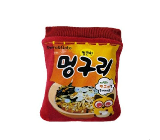 Korean Ramen Soft Dog Toy