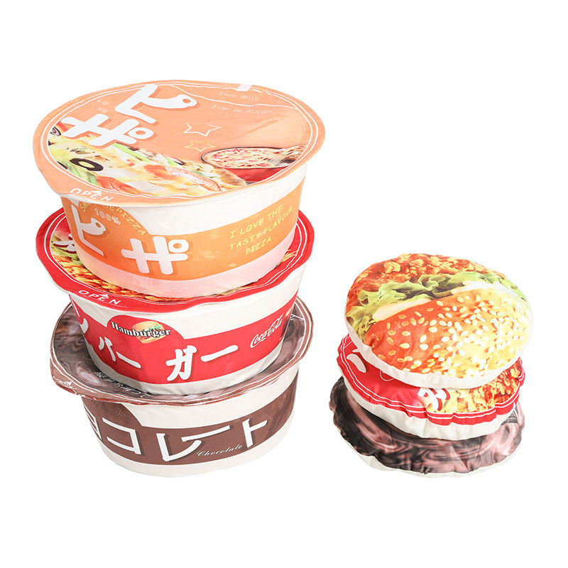 Cup Noodle Style Pet Bed - Brown