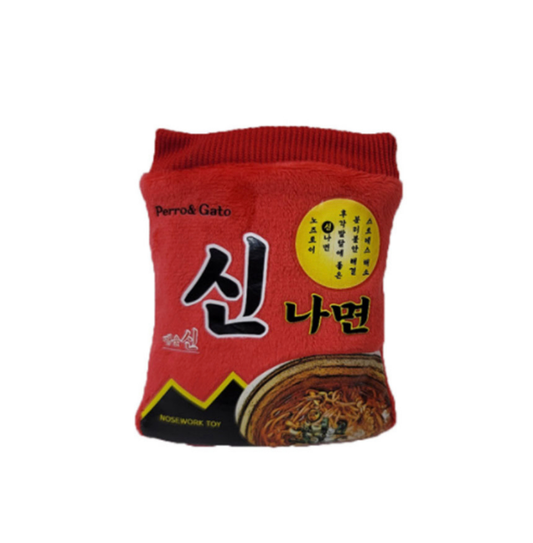 Korean Shin Ramen Soft Dog Toy
