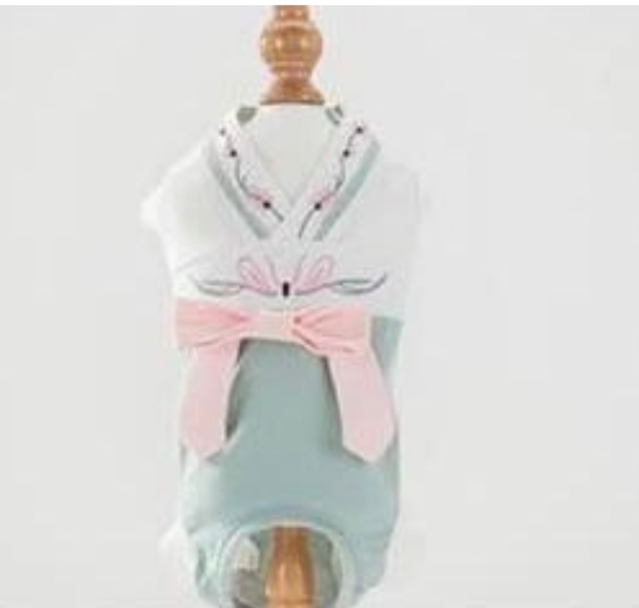 Korean Traditional Style Hanbok for Dog (Mint)