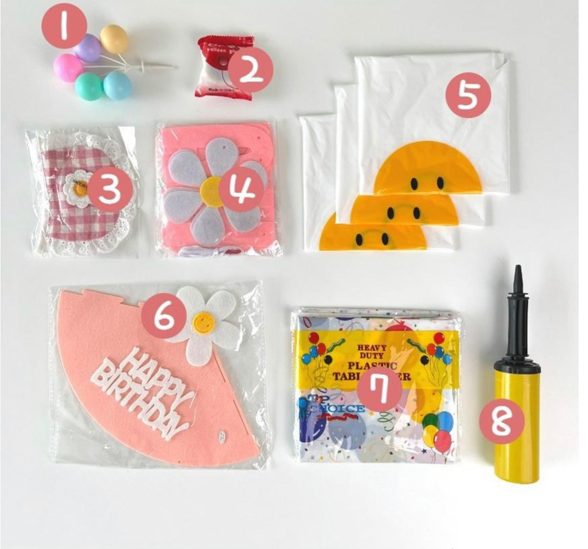 Pink Birthday Party Kit
