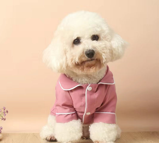 1pc Button Down Pajamas (Rose)