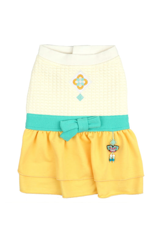 Korean Traditional Style Hanbok for Dog (Yellow)