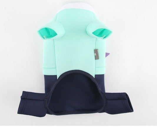 Korean Traditional Style Hanbok for Dog (Mint/Blue)