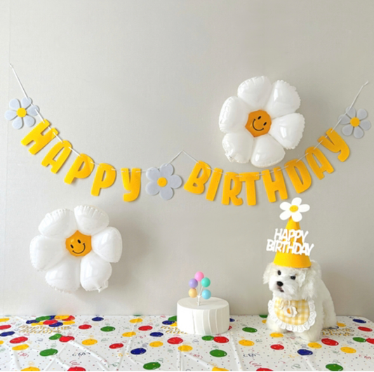 Yellow Birthday Party Kit