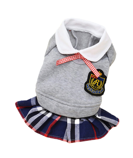 Gray School Uniform