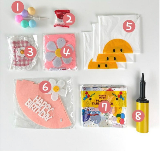 Pink Birthday Party Kit